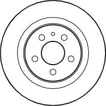 ABTEX BD1102S - Disque de frein cwaw.fr