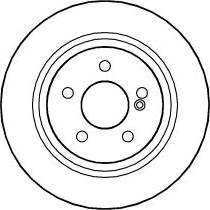 ABTEX BD1113S - Disque de frein cwaw.fr