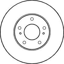 ABTEX BD1179V - Disque de frein cwaw.fr