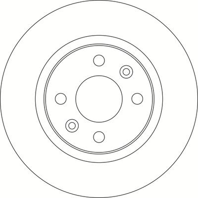 ABTEX BD1873S - Disque de frein cwaw.fr