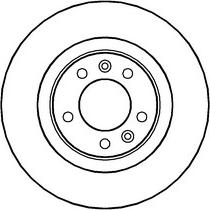 ABTEX BD1347S - Disque de frein cwaw.fr