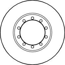 ABTEX BD1356S - Disque de frein cwaw.fr