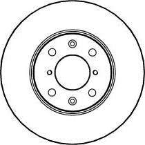 ABTEX BD1358V - Disque de frein cwaw.fr