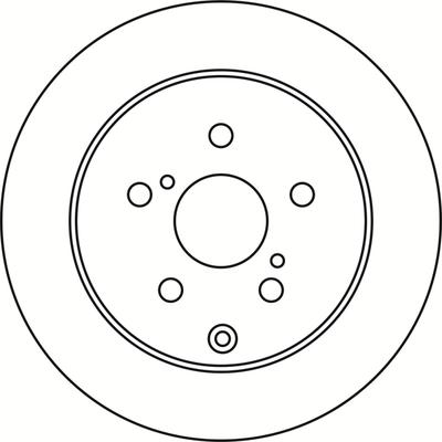 ABTEX BD1352S - Disque de frein cwaw.fr