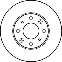 ABTEX BD1338V - Disque de frein cwaw.fr