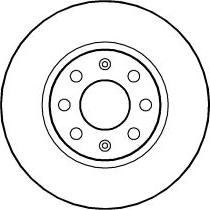 ABTEX BD1325V - Disque de frein cwaw.fr