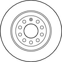 ABTEX BD1321S - Disque de frein cwaw.fr