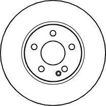 ABTEX BD1299V - Disque de frein cwaw.fr