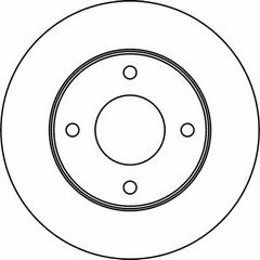 ABTEX BD1297V - Disque de frein cwaw.fr