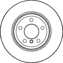 ABTEX BD1254V - Disque de frein cwaw.fr