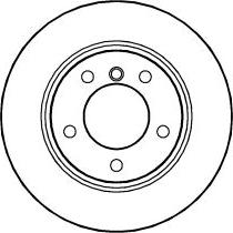 ABTEX BD1258V - Disque de frein cwaw.fr