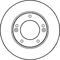 ABTEX BD1284V - Disque de frein cwaw.fr