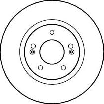 ABTEX BD1276V - Disque de frein cwaw.fr