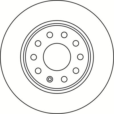 ABTEX BD1757S - Disque de frein cwaw.fr