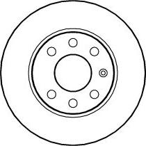 ABTEX BD898S - Disque de frein cwaw.fr