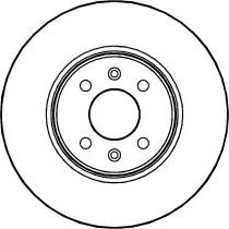 ABTEX BD841V - Disque de frein cwaw.fr