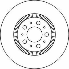 ABTEX BD858V - Disque de frein cwaw.fr