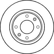 ABTEX BD865V - Disque de frein cwaw.fr