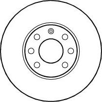 ABTEX BD814V - Disque de frein cwaw.fr