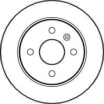 ABTEX BD815S - Disque de frein cwaw.fr