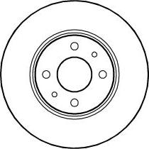 ABTEX BD817V - Disque de frein cwaw.fr