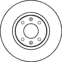 ABTEX BD835V - Disque de frein cwaw.fr