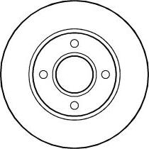 ABTEX BD832V - Disque de frein cwaw.fr