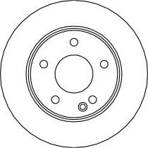 ABTEX BD823S - Disque de frein cwaw.fr