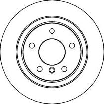 ABTEX BD870V - Disque de frein cwaw.fr