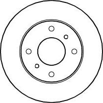 ABTEX BD359V - Disque de frein cwaw.fr