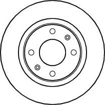 ABTEX BD304V - Disque de frein cwaw.fr