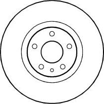 ABTEX BD315V - Disque de frein cwaw.fr