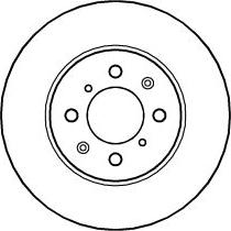 ABTEX BD739S - Disque de frein cwaw.fr