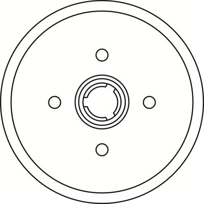 ABTEX BDM130 - Tambour de frein cwaw.fr