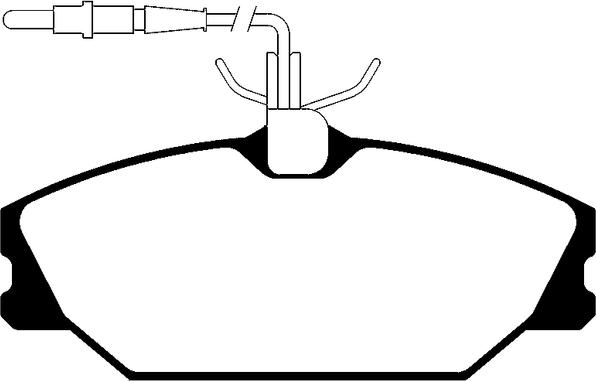 ABTEX PLU1085 - Kit de plaquettes de frein, frein à disque cwaw.fr