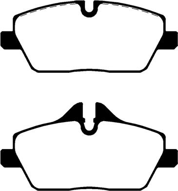 ABTEX PLU1194 - Kit de plaquettes de frein, frein à disque cwaw.fr