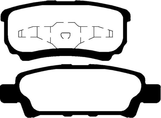 ABTEX PLU1128 - Kit de plaquettes de frein, frein à disque cwaw.fr