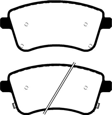 ABTEX PLU2137 - Kit de plaquettes de frein, frein à disque cwaw.fr