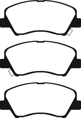 ABTEX PLU2346 - Kit de plaquettes de frein, frein à disque cwaw.fr