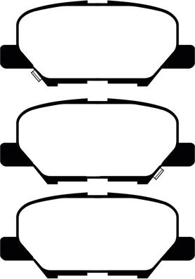 ABTEX PLU2231 - Kit de plaquettes de frein, frein à disque cwaw.fr