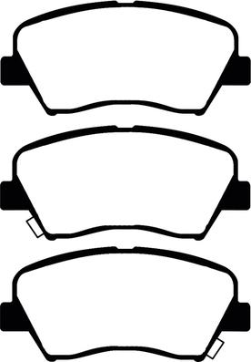 ABTEX PLU2272 - Kit de plaquettes de frein, frein à disque cwaw.fr