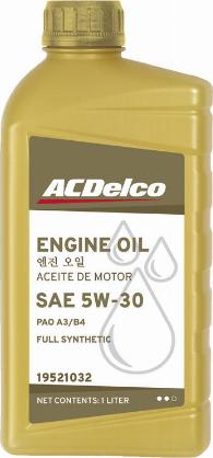 ACDelco 19521032 - Huile moteur cwaw.fr