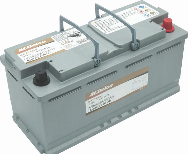 ACDelco 19380215 - Batterie de démarrage cwaw.fr