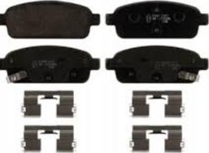 ACDelco 19372196 - Kit de plaquettes de frein, frein à disque cwaw.fr