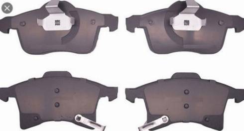 ACDelco 19372234 - Kit de plaquettes de frein, frein à disque cwaw.fr