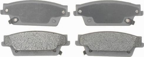 ACDelco 14D1020AM - Kit de plaquettes de frein, frein à disque cwaw.fr