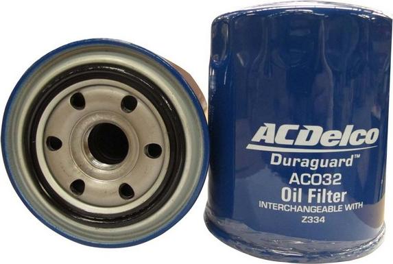 ACDelco AC032 - Filtre à huile cwaw.fr