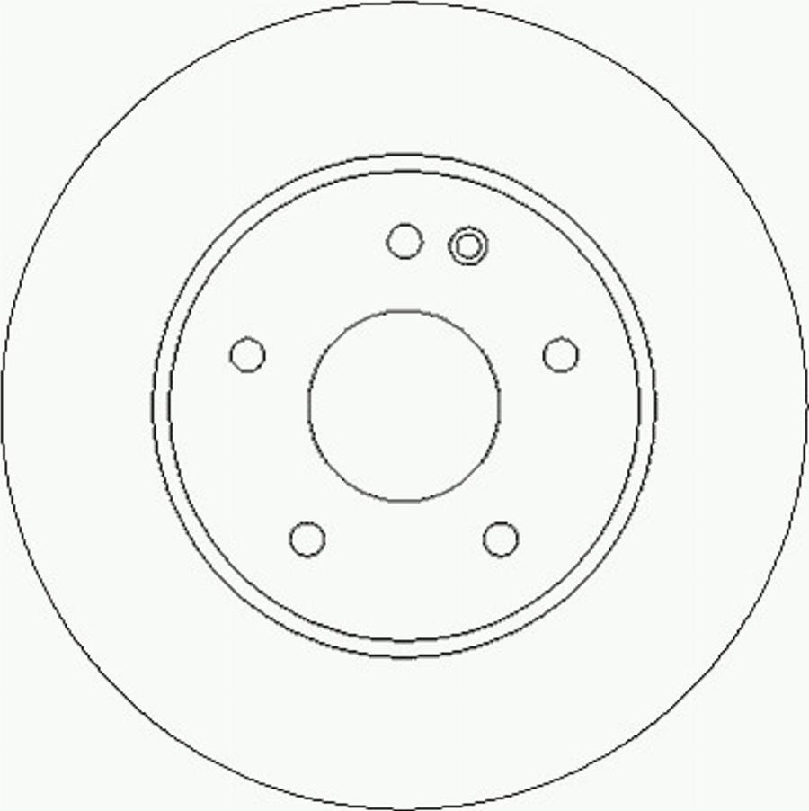 ACDelco AC2415D - Disque de frein cwaw.fr