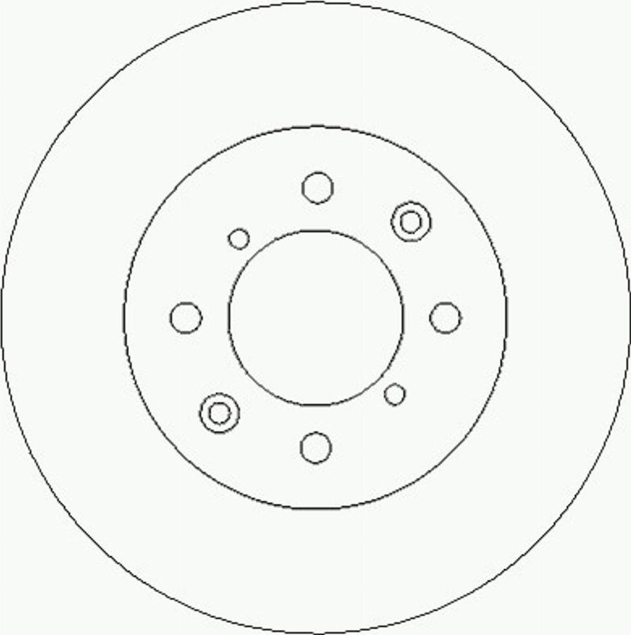 ACDelco AC2435D - Disque de frein cwaw.fr