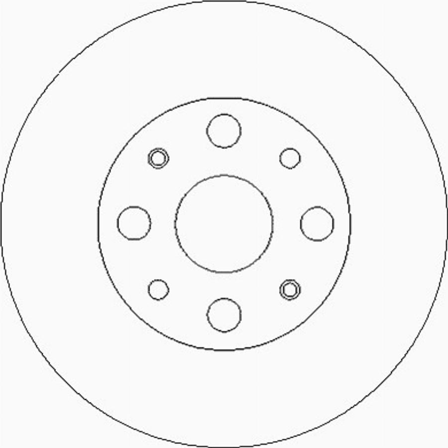 ACDelco AC2438D - Disque de frein cwaw.fr